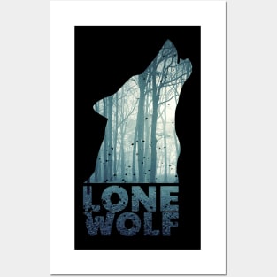 lone wolves Posters and Art